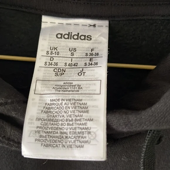 Womens Adidas Pullover Hoodie Size Small - Picture 3 of 4